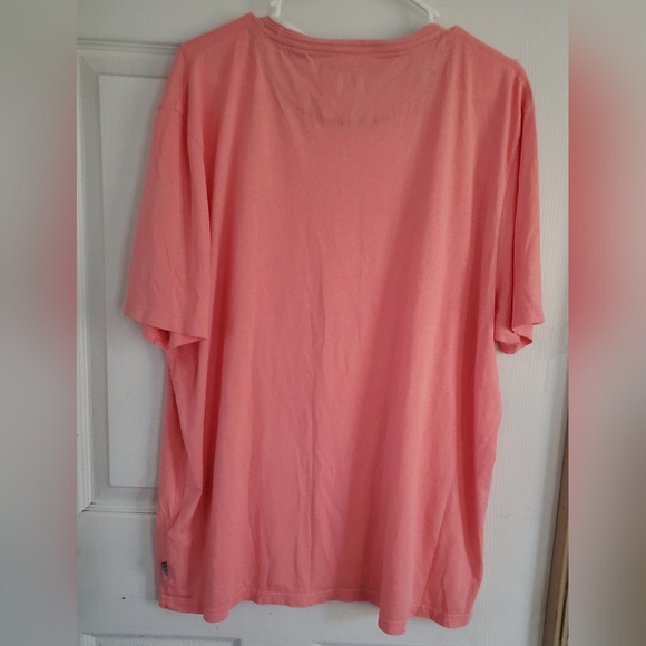 Ted Baker Mens Peach Color Tshirt Size 7 - Picture 4 of 7